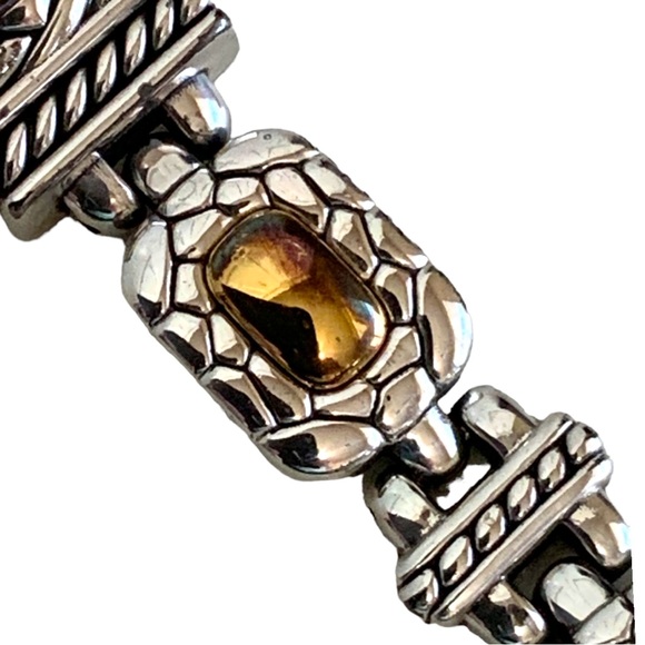 Brighton Nantucket Mixed Metal Watch With Toggle Closure - Picture 9 of 10